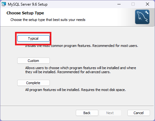 MySQL インストール09